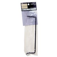 和気産業 穴あきボード用 黒ハンガー175mm ANB-806 1セット(6個)（直送品）