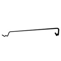 和気産業 穴あきボード用 黒ハンガー275mm ANB-807 1セット(6個)（直送品）