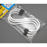 和気産業 カラーSカン 白 35mmX35mmX100mm 3本 SS013 1セット(42本:3本×14袋)（直送品）