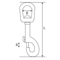 アイアイ ステン回転スナップ 呼び5/8インチ 15-514 1セット(4個)（直送品）