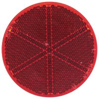 和気産業 リフレクター Rー100 直径110mm レッド Z-17 1セット(10個)（直送品）