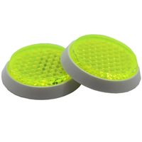 和気産業 リフレクター Rー27 直径27mm ライム 2個 Z-4 1セット(20個:2個×10セット)（直送品）