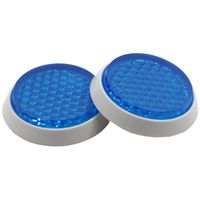 和気産業 リフレクター Rー27 直径27mm ブルー 2個 Z-5 1セット(20個:2個×10セット)（直送品）