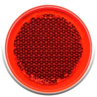 和気産業 リフレクター Rー44 直径44mm レッド Z-8 1セット(16個)（直送品）