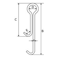 和気産業 変形ツリカン 200mm BK-276 1セット(10個)（直送品）
