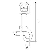 和気産業 回転ナスカン NO.225 3/8インチ BK-591 1セット(10個)（直送品）