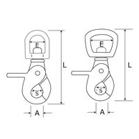 和気産業 装飾スナップ SSー5 BK-633 1セット(8個)（直送品）