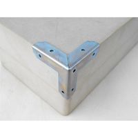 和気産業 ユニクロ三方面隅金 相小 31mm BY-011 1セット(50個)（直送品）