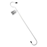 和気産業 カラーSカン ロング 白 33mmX40mmX400mm SS063 1セット(20本)（直送品）