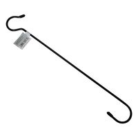 和気産業 カラーSカン ロング 黒 33mmX40mmX400mm SS064 1セット(20本)（直送品）