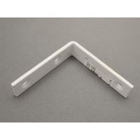 和気産業 カラー特厚金折 白 縦59mmX横59mmX幅16mm IH-143 1セット(26個)（直送品）