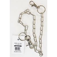 和気産業 ウォレットチェーン Wスナップビクター KC007 1セット(6個)（直送品）