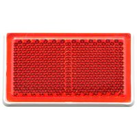 和気産業 リフレクター Reー62 62×36mm レッド Z-30 1セット(14個)（直送品）