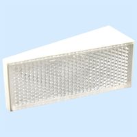 和気産業 リフレクター Reー773LD 75×33×26mm クリア Z-46 1セット(4個)（直送品）