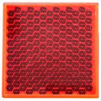 和気産業 リフレクター Sー50 50mm レッド Z-26 1セット(8個)（直送品）