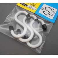 和気産業 カラーSカン 白 15mmX15mmX45mm 3本 SS001 1セット(60本:3本×20袋)（直送品）