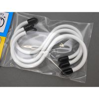 和気産業 カラーSカン 白 30mmX30mmX80mm 3本 SS009 1セット(48本:3本×16袋)（直送品）