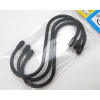 和気産業 カラーSカン 黒 35mmX35mmX100mm 3本 SS014 1セット(42本:3本×14袋)（直送品）