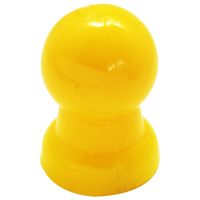 和気産業 石突き 児童用 黄 US-032 1セット(16個)（直送品）