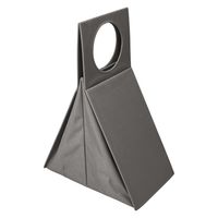 パール金属 AGIO セパレートランドリーボックスM グレー N-7521 1個（直送品）