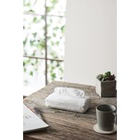 パール金属 ストレッチティッシュカバー ソフトパック用 ミンクタッチホワイト N-7792 1個