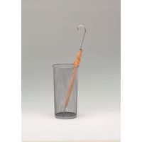 パール金属 メッシュアンブレラスタンドL シルバー N-7887 1個