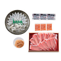 サニーフーズ 海と丘の豚しゃぶ食べ比べ N498P0618A 1セット（直送品）