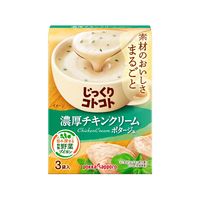 ポッカサッポロ じっくりコトコト 濃厚チキンクリームポタージュ 1セット（15食：3食入×5箱）