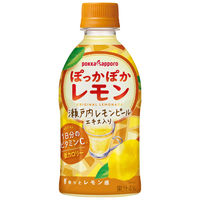 ポッカサッポロフード＆ビバレッジ ぽっかぽかレモン 350ml 1箱（24本入）