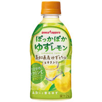 ポッカサッポロフード＆ビバレッジ ぽっかぽかゆずレモン 350ml 1箱（24本入）