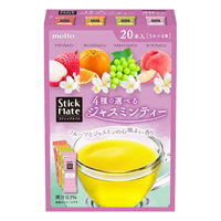meito スティックメイト 4種の選べるジャスミンティー アソート 1セット（60本：20本入×3箱）