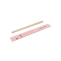 マスキ 割箸 完封箸 白樺元禄8寸ピンク柄 100膳入 40点 1122112 1セット(40点入)（直送品）