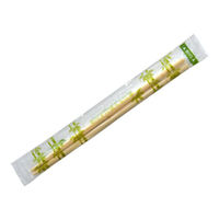 マスキ 割箸 割らずに使えるOP完封竹丸箸 100膳 楊枝 40点 1900518 1セット(40点入)（直送品）