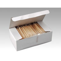 マスキ 割箸 OP袋入 妻楊枝 1000本 無地 50点 2200091 1セット(50点入)（直送品）