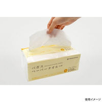 パックスタイル ハンドタオル PSバガスペーパータオル 中判 40点 710658 1セット(40点入)（直送品）