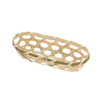 アサヒグリーン 竹かご 六ッ目 舟型 500点 3665 1セット(500点入)（直送品）