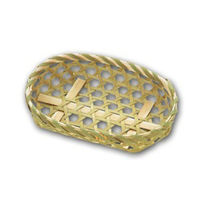 アサヒグリーン 竹かご 目ざる 小判20 400点 3420 1セット(400点入)（直送品）