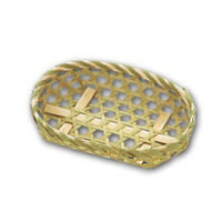 アサヒグリーン 竹かご 目ざる 小判15 800点 3415 1セット(800点入)（直送品）