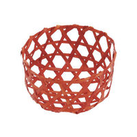 アサヒグリーン 竹かご ミニ 丸6BR 1000点 3016 1セット(1000点入)（直送品）