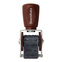 シヤチハタ 回転デコレーションスタンプ mini フラワー NRD-15A1 1個