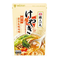 ミツカン 札幌味噌拉麺専門店けやき監修 札幌味噌鍋つゆ 12個