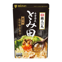 ミツカン 中華蕎麦とみ田監修 濃厚豚骨魚介鍋つゆ 12個
