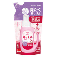 アラウベビー 洗濯せっけん 詰め替え 720ml 1セット（2個入） サラヤ　　無添加　赤ちゃん　洗剤