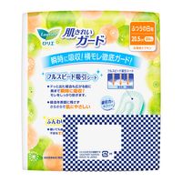 【生理用品】 ナプキン 昼用 羽なし 20.5cm ロリエ 肌きれいガード 1セット（28枚×2個） 花王