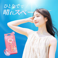 ヴィーナス カミソリ 剃刀 女性用 ホワイトティーの香り うるおい肌へ 本体+替刃2個 コンフォートグライド P＆Gプレミアムビューティ