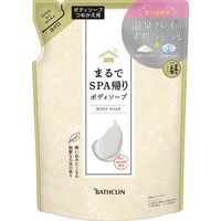 日本の名湯 まるでSPA帰りボディソープ 吸い込みたくなる新鮮な大気の香り 詰め替え 400ml アース製薬 【液体タイプ】