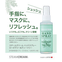 STEAM CREAM（スチームクリーム） ハンドスプレー ローズマリー＆ティーツリー 100ml