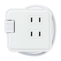 ヤザワコーポレーション 巻取りモバイルタップ3個口0.6m白 H2M3006WH 1個