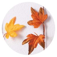 ストア・エキスプレス 紅葉オータムカーテンガーランド 90cm×90cm　ブラウン 8800-8050 1本（直送品）