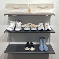 ARTIST(アーティスト)　ES-rack シューズ棚セット(3段) W750×D300mm　SA-ESST7530SET　清水　1セット（直送品）